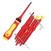 Screwdriver Set Multi Purpose Alloy Steel Screwdriver with 7 Bits for Electronics Repair