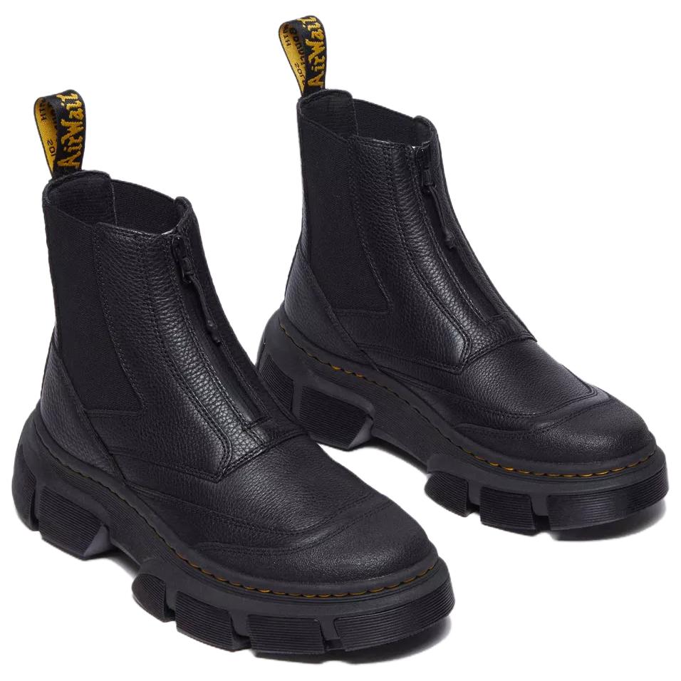 New Dr. Martens Dmxl Zip Chelsea Boot Black 41070001