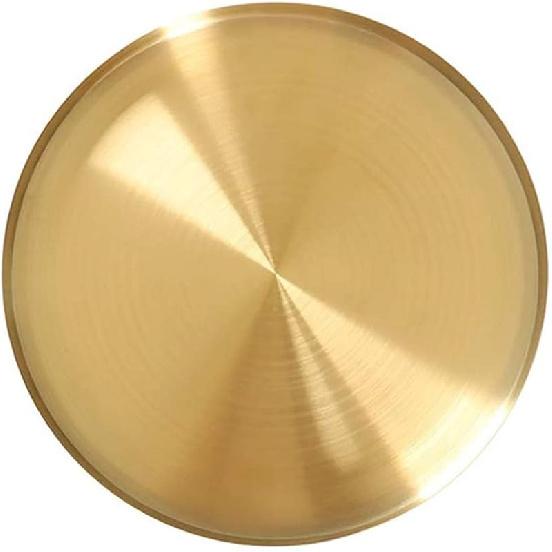 Gold Tray Decorative, Gold Serving Tray, Brass Tray, Decorative Tray for Jewelry, Makeup, Candle, Toiletry, Kitchen Tableware, Bar,