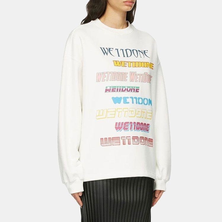 WE11DONE Logo Unisex WD-TP5-19-114-U-WH