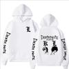Anime Death Note Printed Hoodie Autumn Winter Men Women Casual Harajuku Fashion Long Sleeve Fleece Sweatshirts Tops Pullover