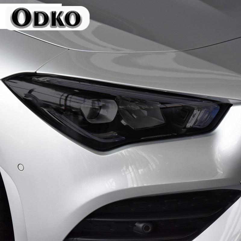 Autoscheinwerfer Tönung Schwarz Schutzfolie Rückleuchte TPU Aufkleber Für Mercedes Benz CLA Klasse C117 X117 W117 C118 X118 AMG CLA45 35