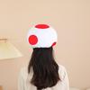 Mushroom Shaped Hat Comfortable Adjustable Headpiece Performance Headwear Novelty Props Costume Decoration for Dress up Role