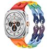 Elegante Cinturino a Maglie Morbido Silicone Sportivo Traspirante per Samsung Galaxy Watch Ultra 47mm 2025 Elegante Cinturino