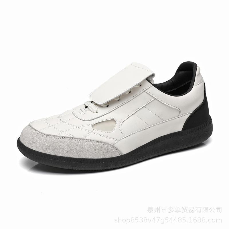 

Business light luxury leisure sports board shoes heightening German training shoes Forrest Gump shoes 44 білий