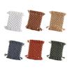 2pcs Hand Crocheted Cotton Pots Pads Colorful Heat Resistant Placemat Colorful Woven Coaster Kitchens Table Decoration