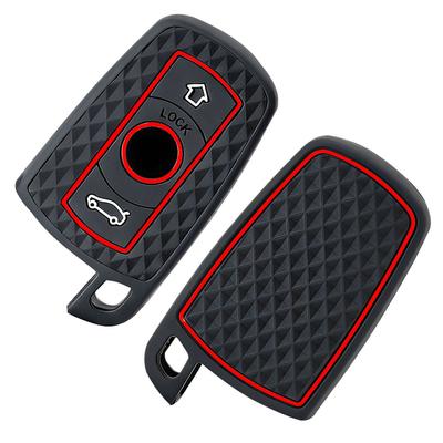 3 Button Silicone Car Remote Key Case Cover Shell for BMW E60 E61 E70 E81 E87 E90 E91 E92 X1 X5 X3 1 3 5 6 Series Z4 Accessories