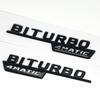Pegatina Emblema Lateral Guardabarros Mercedes BITURBO 4MATIC