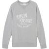 Logo Print Crew Neck Long Sleeve Sweatshirt Men Sweatshirt AM00300KM0001-H150