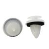 100PCS 9.9mm Bumper Clips Auto Car Hole Plastic Rivets Fastener Fender Push Pin
