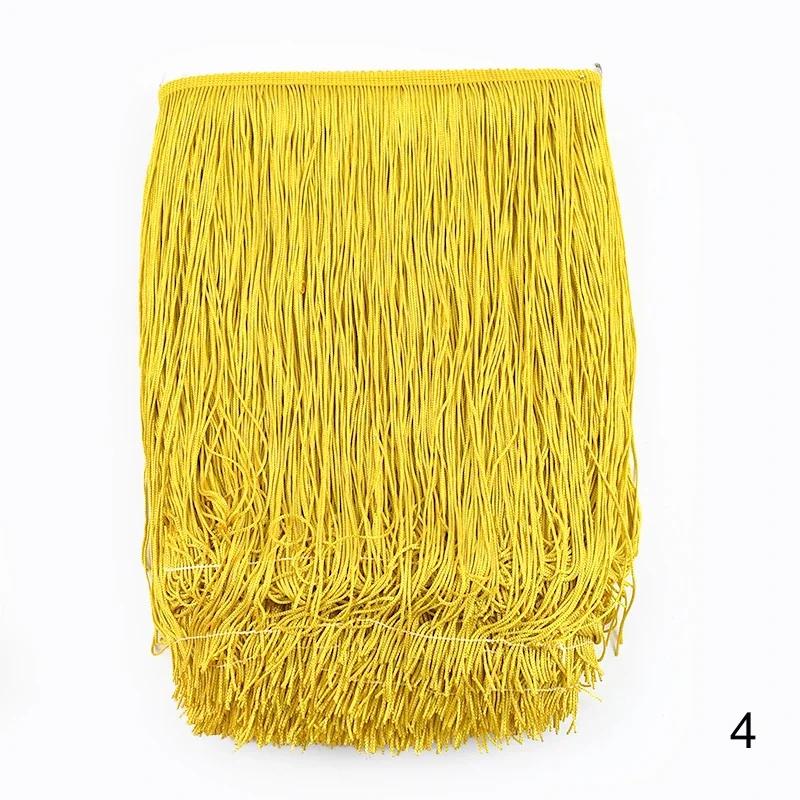 5/8/10M 30cm Long Tassel Fringes for Curtains Lace Trims Dress Fringe Trim Decorative Trimmings Stitching DIY Sewing Accessories