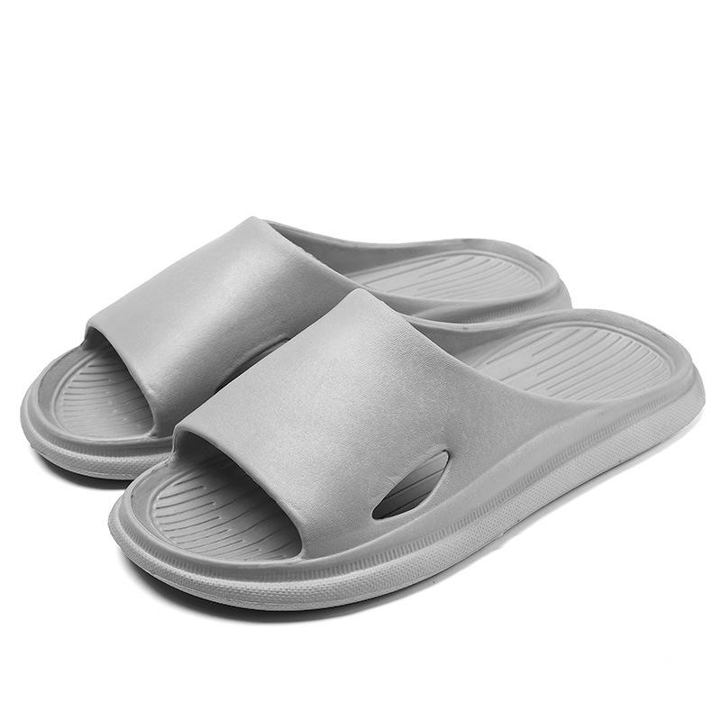 Unisex EVA Summer Bathroom Slippers: Comfortable Indoor Sandals for Couples