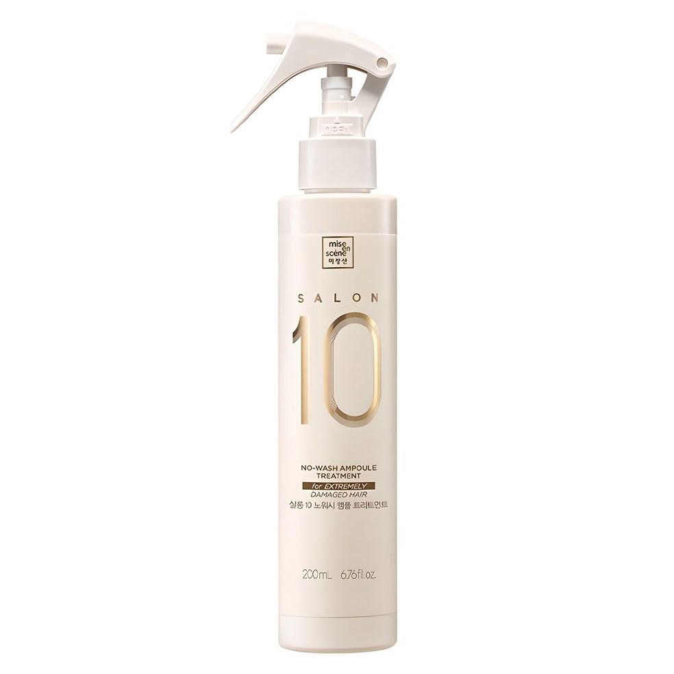 Mise-en-scène Salon 10 Ampułkowa Kuracja Bez Spłukiwania do Włosów Ekstremalnie Zniszczonych 200ml
