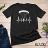 Sky Diving Hearbeat Skydive Parachuting Gift Unisex T-shirt