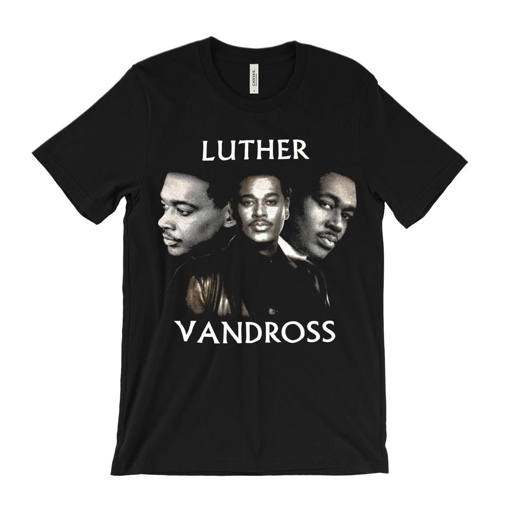 Luther Vandross T-shirt - R&B, Soul, Quiet Storm, Never Too Much, Here and Now