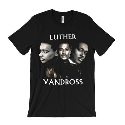 Luther Vandross T-Shirt - R&B, Soul, Quiet Storm, Never Too Much, Here and Now