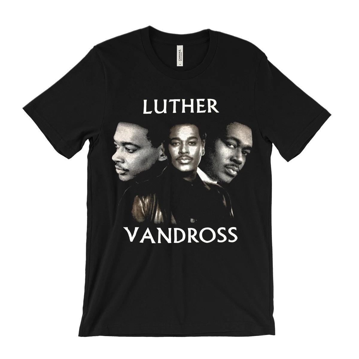 

Luther Vandross T-shirt - R&B, soul, quiet storm, Never Too Much, Here and Now M
