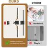 Battery Operated Wall Sconce with Remote, 3000K-6000K Dimmable Sconces Battery Operated 360° Rotatable, Wireless Wall Lights for Living Room,