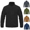 Spot TAD Men's Tactical Fleece Jacket - Warm Stand-up Collar for Autumn/Winter Outdoor Sports and Mountaineering