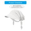 Soft Breathable Cotton Baseball Hat Sunproof Hat for Female Outdoor Daily Wear and Sunproof Popular Headscarf Hat
