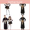 M-xl Contemporary Clergy Costume For Adults Trendy Design Perfect For Cosplay Events