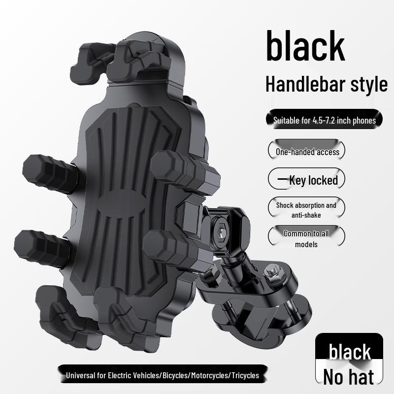 Stoßdämpfende Handyhalterung für Elektrofahrzeuge, Motorräder und Fahrräder für Mitnahmen