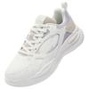 361 Slip Resistant Abrasion Resistant Low top Casual Running Shoes Women's White Purple 682446731 /