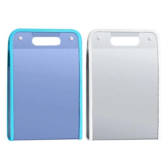 2Pcs Accordion File Organizer 13 Pockets Portable Document Receipt Organizer for A4 Files Waterproof Expanding Files Folder Schoolbag Office Supplies