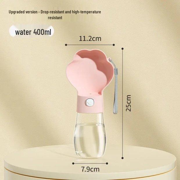 

Portable Japanese Dog Water Bottle - Outdoor Travel Cup for Puppies & Pets