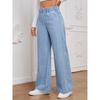 Jeans tendance été style décontracté européen et américain coupe ample
