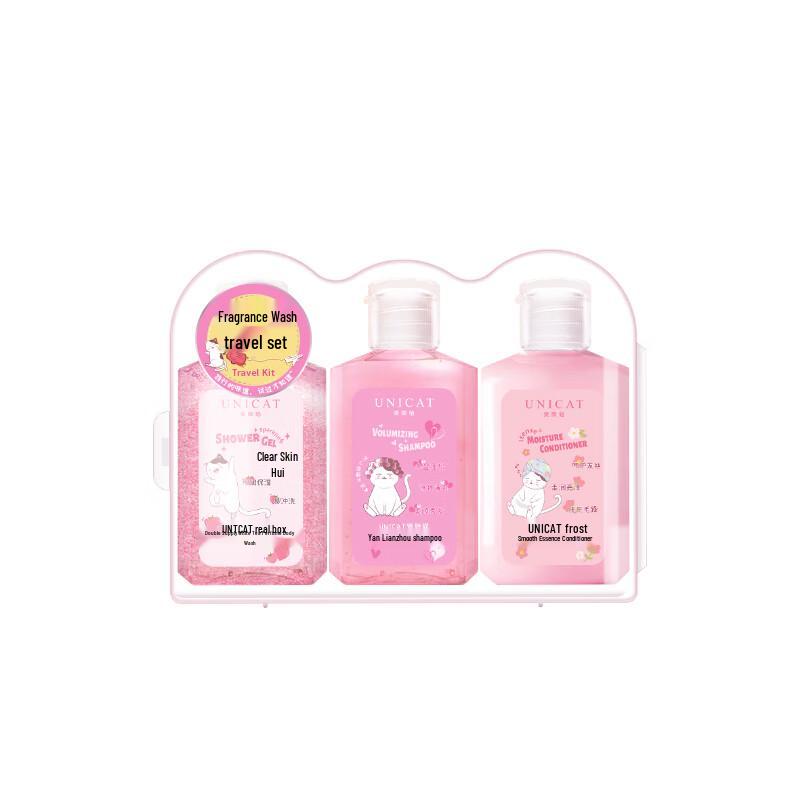UNI CAT Scented Hair & Body Travel Set