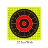 10 Pack of Paper Targets, Self Stickers for Garden Range