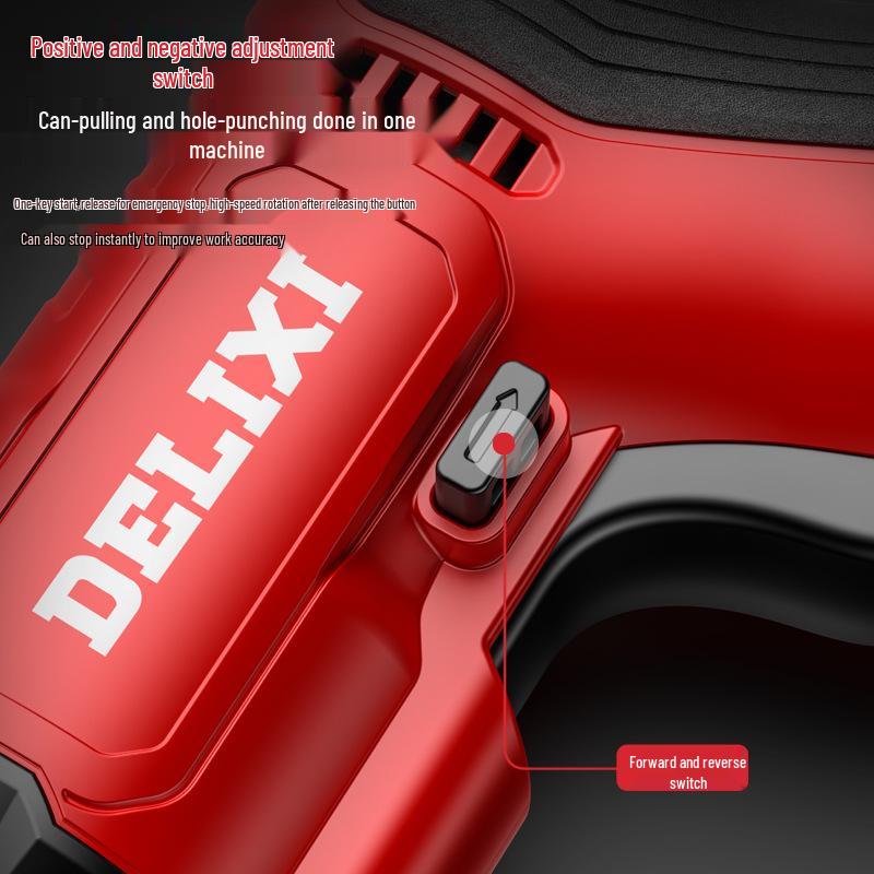 Rechargeable Multifunctional Mini Electric Screwdriver Set for Household Use