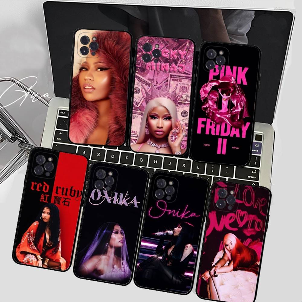 N-nicki Singer M-minaj Phone Case For IPhone 14 Plus 13 Mini 11 16 15 17 Pro Max Protection Shockproof
