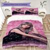 Taylor Swift Eras Tour Threepiece Set Without Core 1 Duvet Cover 2 Pillowcase Without Core Christmas Birthday Gift Soft And Comfortable