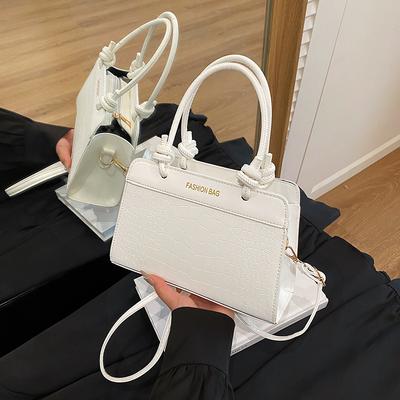 Versatile Simple Portable Women's Bag 2025 Popular New Trendy Fashion Commuter Practical Shoulder Bag Crossbody Small Square Bag