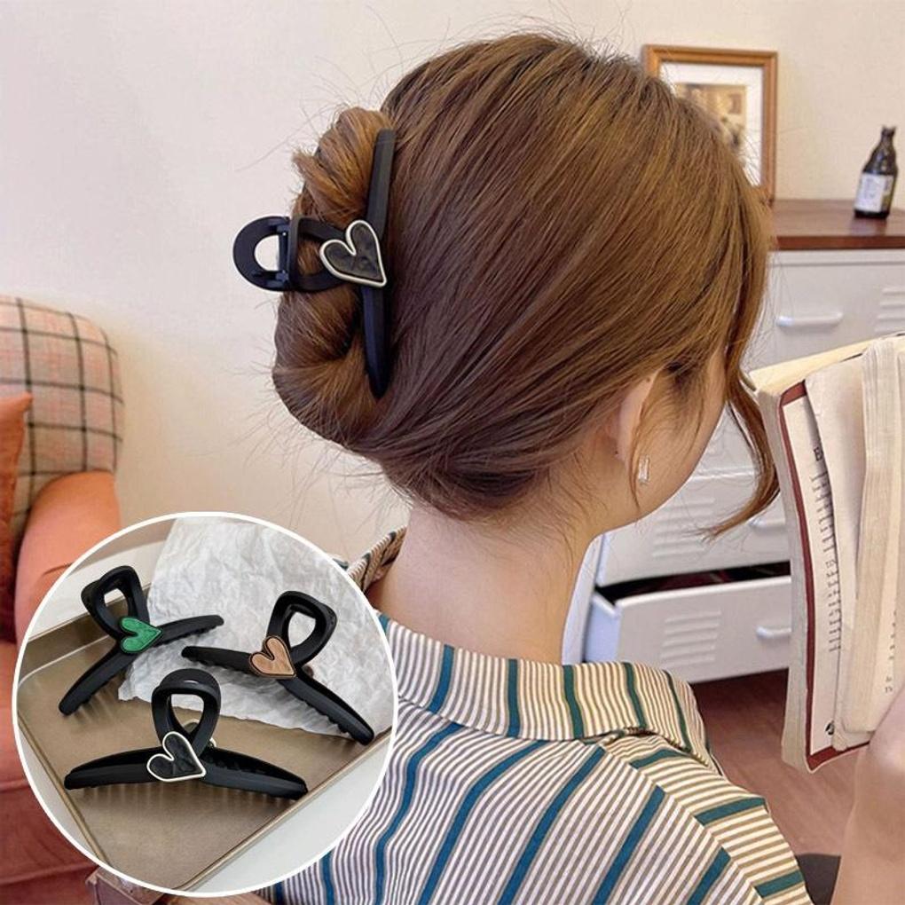 

Women s Daily Heart Cookie Hairpin Simple Clip Hairpin