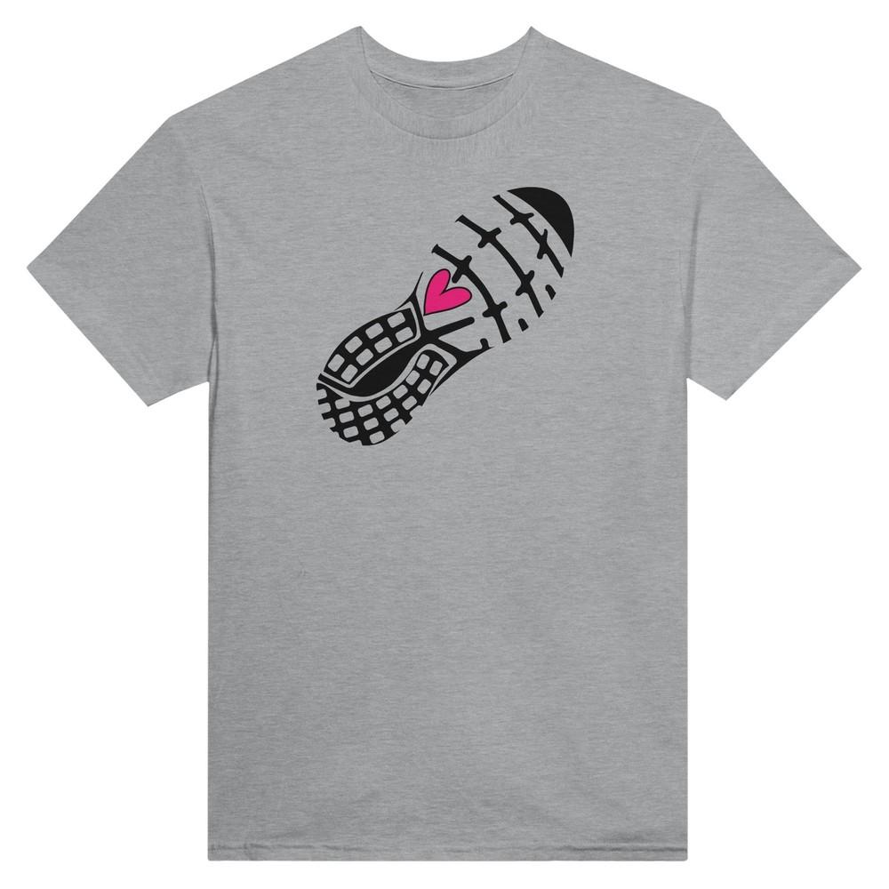 LOVE Running Crewneck T-Shirt - Heavyweight Cotton, Classic Fit, 100% Durable - Unisex T-Shirt XL