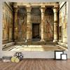 Wandteppich aus einem ägyptischen Tempel im alten Ägypten