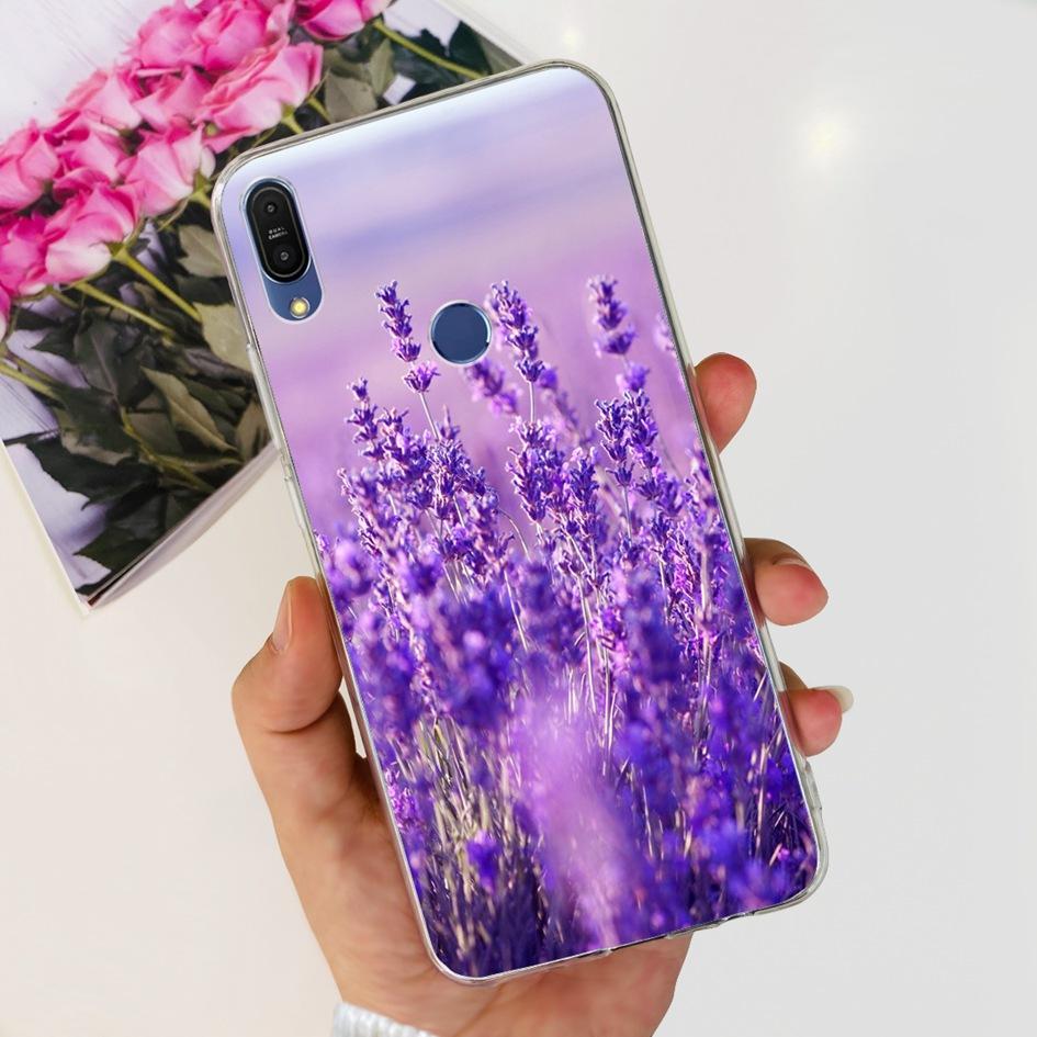 5.99" Case For Asus Zenfone Max Pro (M1) ZB601KL ZB602K Cover X00TDB Fashion Pattern Clear Soft Silicone Fundas Phone Back Cover