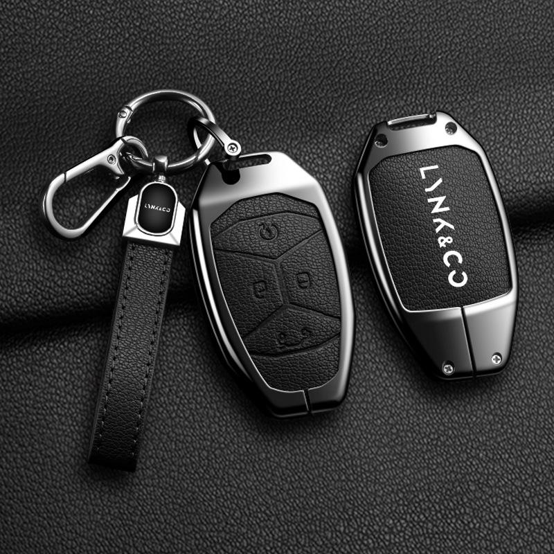 Lynk & Co 03 Key Case for 2021 Model 01, 02, 05, 06/01PHEV - Men's Special Edition Car Bag Shell Buckle.