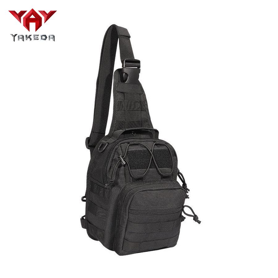 YAKEDA Cycling Bag Camouflage Sports Small Chest Bag,single Shoulder Diagonal Cross Outdoor Training Fishing Bag, Luya Waist Bag