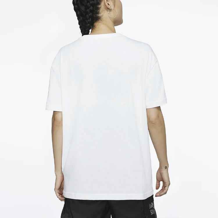 (WMNS) Nike Sportswear Boyfriend fit Casual Short Sleeve White Women's CT8927-100