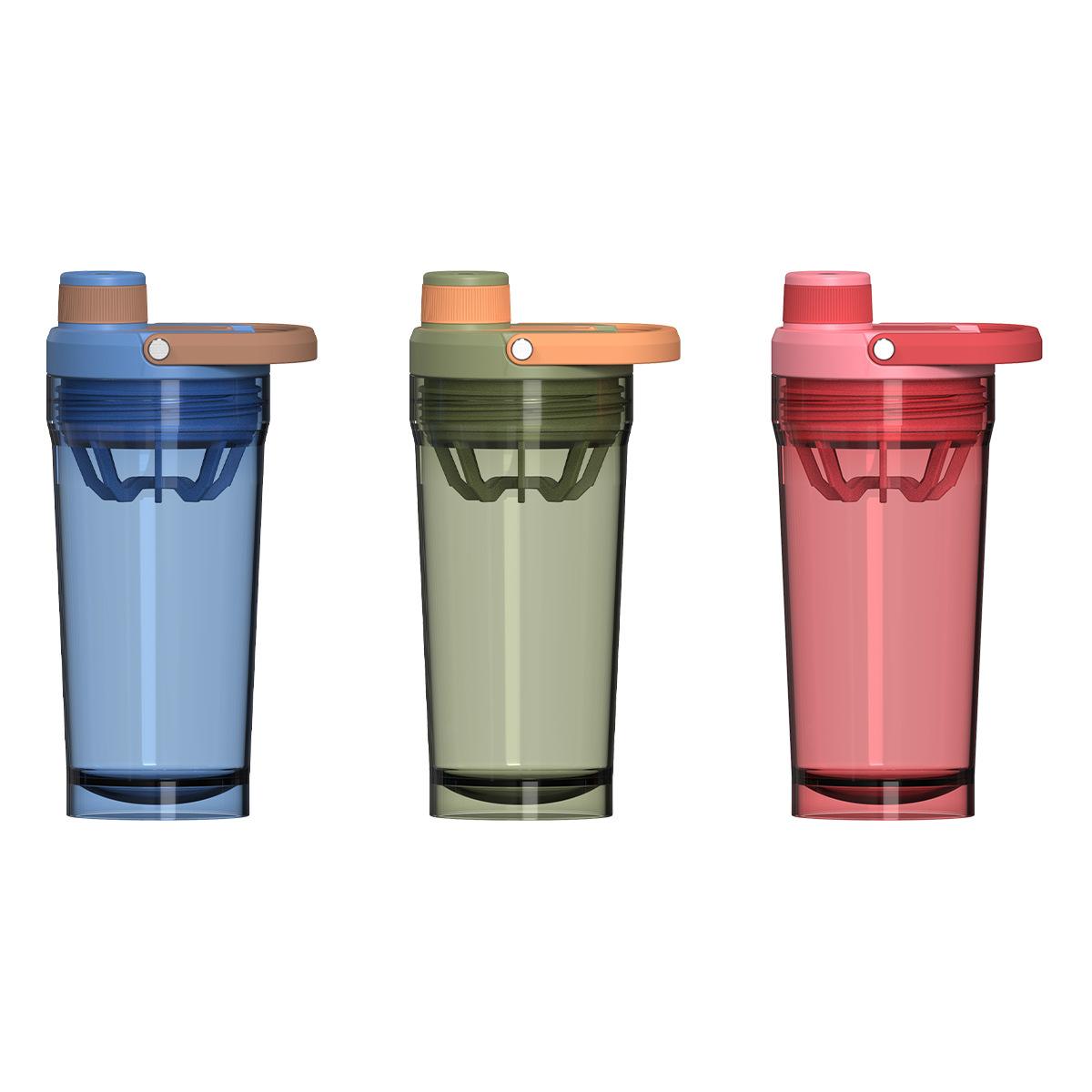 New product 24oz shaker cup customized fast uniform tritan shaker cup handle direct drinking fitness water cup 24oz/720ml