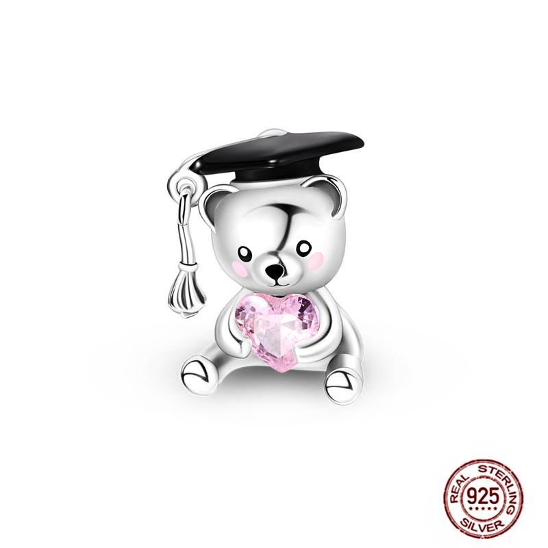 Christmas Charms Copper Fit Pendant Original Bracelets Santa Claus Snowflake Tree Gingerbread Man Beads Diy Jewelry