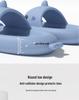 4cm Thick Sole Shark Slippers: Fun Cartoon EVA Slippers for Women, Men & Kids - Unique Stepping Sensation