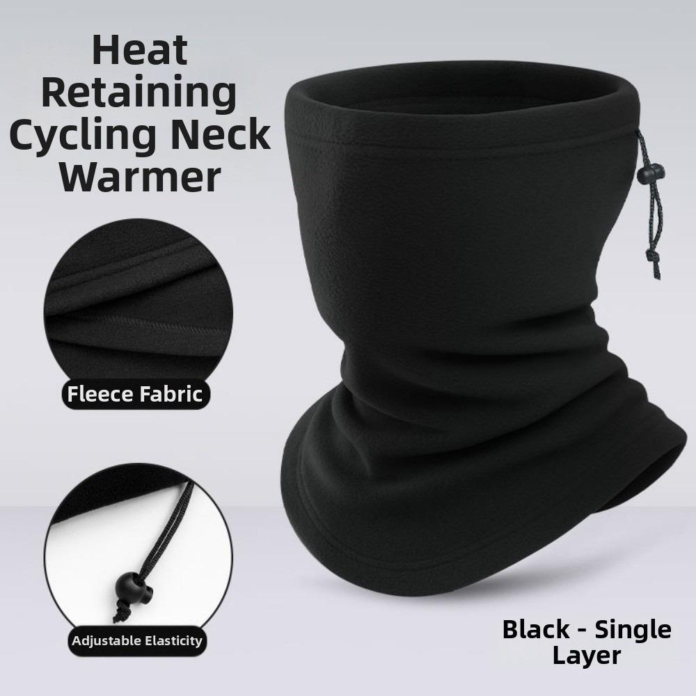 Windproof Winter Warm Fleece Neck Scarves Multicolors Motorcycle Half Face Mask Scarf