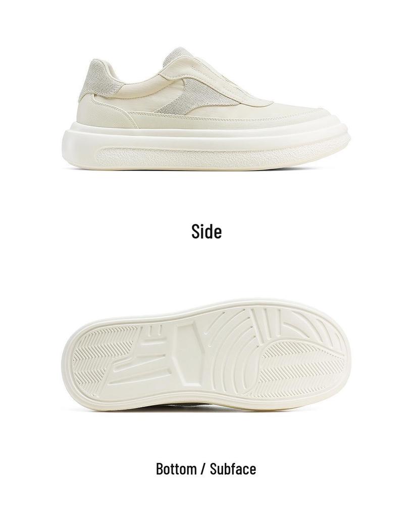 Desai Men's Breathable Slip-On Casual Summer Shoes - No-Tie, Comfortable, Fashionable