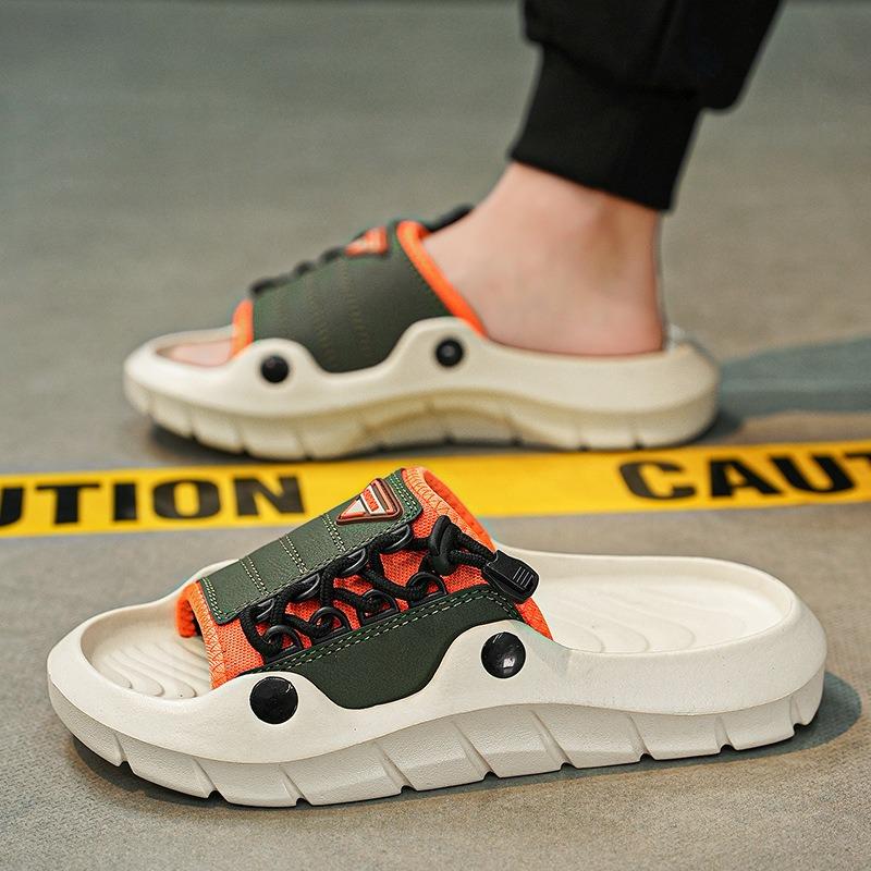 Hausschuhe für Herren Lässige Sport-Hausschuhe Designer-Sandalen Outdoor Rutschfest Strand-Hausschuhe Herren Flip-Flops Pantoletten