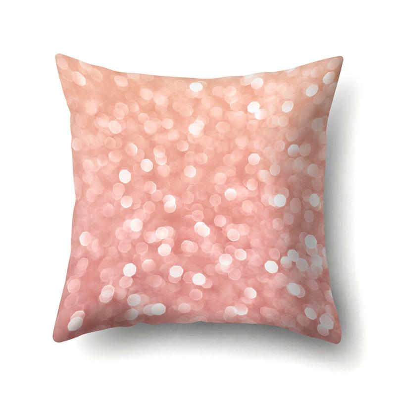 Polyester Pillowcase Automobile Decoration Home Printed Pillowcase Car Cushion Cover Bedside Pillowcase